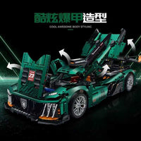 24 Hours of Le Mans Supercar Building Block Model 3745pcs