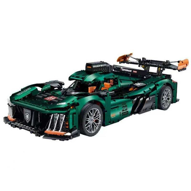 GULY-10616 1:8 Sports Car High Tech Speed Vehicle Building Block Set 3746pcs Adult Collector Collectible Model Kit