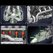 The Ultimate Chrome 5.5L V8 Engine & Gearbox 2898pcs