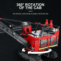 Front Shovel Rope Excavator 2968pcs