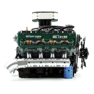 Motorised V8 Tank Engine 2249pcs