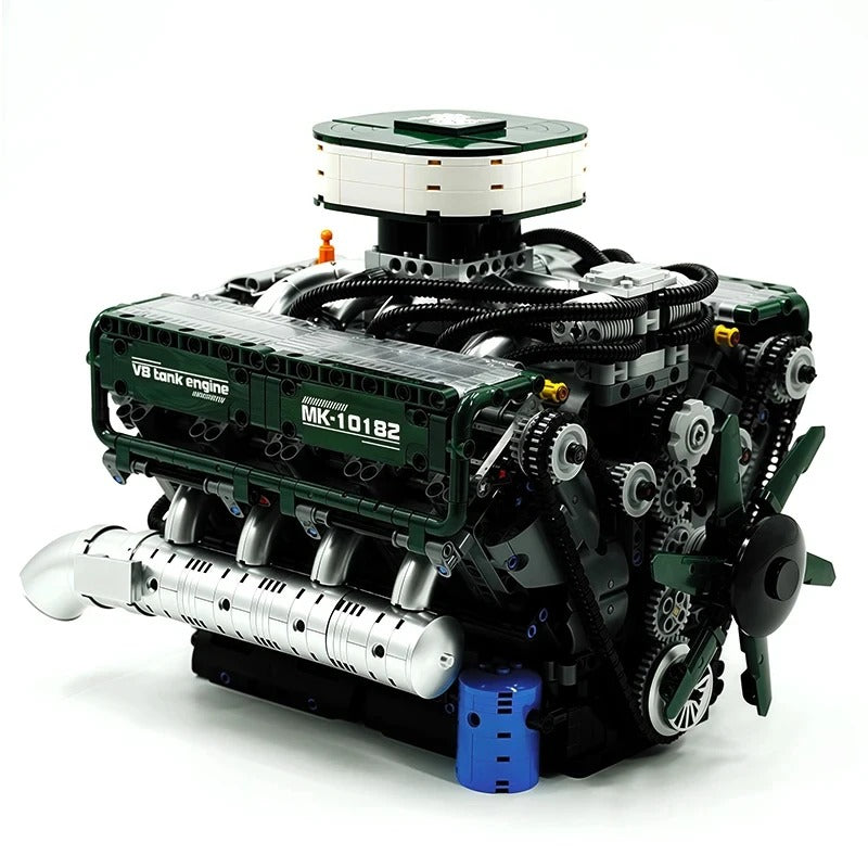 Motorised V8 Tank Engine 2249pcs