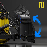 Remote Controlled Bulldozer 1002pcs
