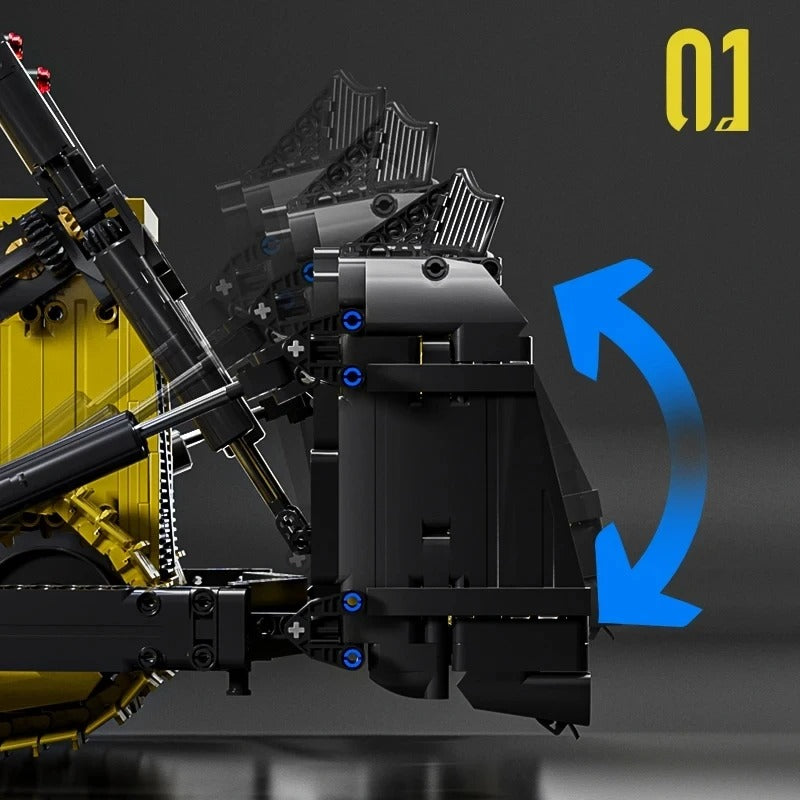 Remote Controlled Bulldozer 1002pcs