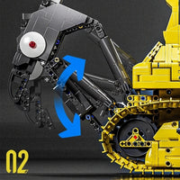 Remote Controlled Bulldozer 1002pcs