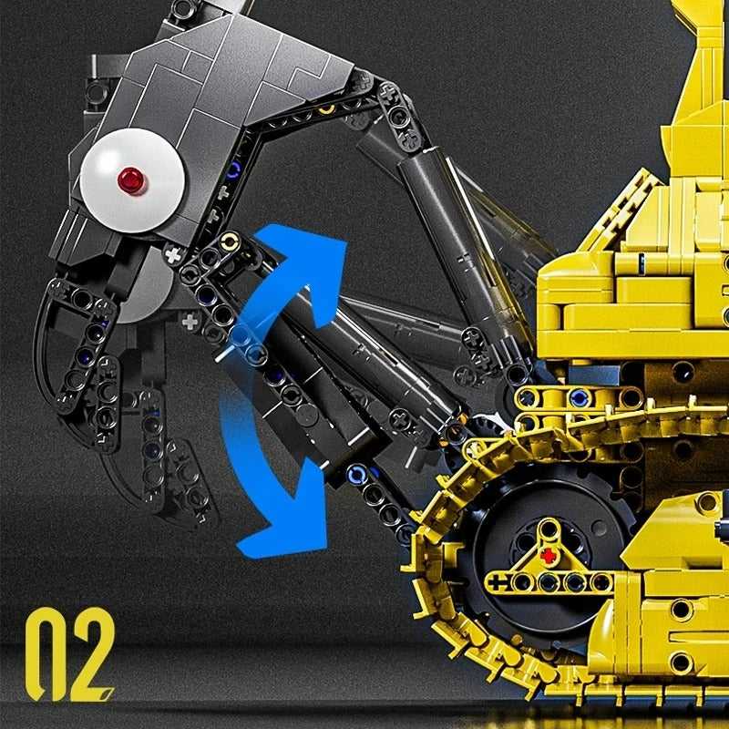 Remote Controlled Bulldozer 1002pcs