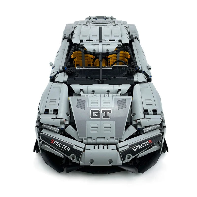 MOYU-88012 1:8 Sports Car Koenigsegg GEMARE Building Block Set 3508pcs Adult Collector Collectible Model Kit
