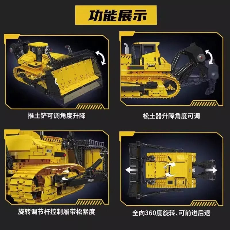 Remote Controlled Bulldozer 1002pcs