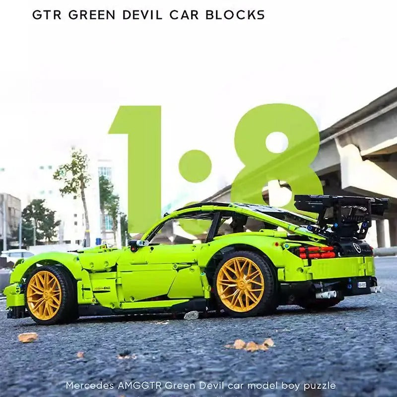 High-Performance German Super Sports Car 2897pcs