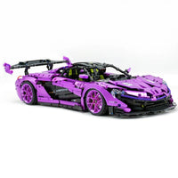Limited-Edition Chrome-Plated Purple Supercar P1 Model 3567pcs