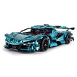GULY-10612 1:8 Sports Car Supercar GTR Custom Building Block Set 3939pcs Adult Collector Collectible Model Kit