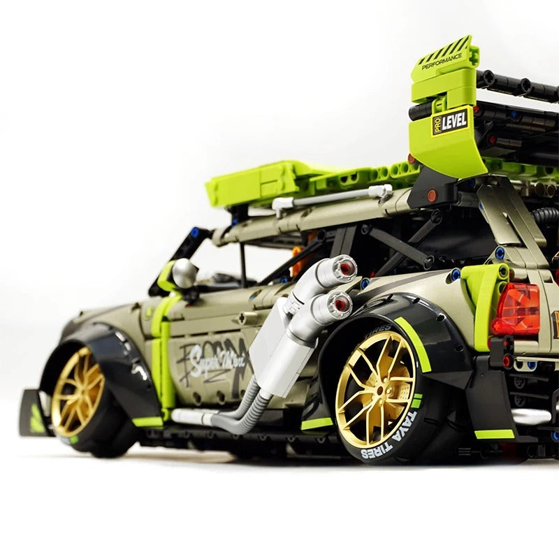 RC Classic British Car Model Building Blocks 2549pcs