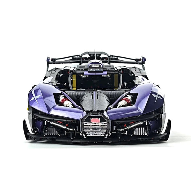 GULY-10643 1:8 Sports Car Bugatti Bolide Building Block Set 3332pcs Adult Collector Collectible Model Kit
