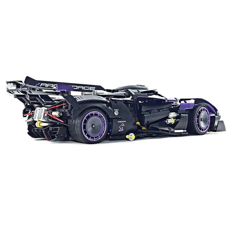 GULY-10643 1:8 Sports Car Bugatti Bolide Building Block Set 3332pcs Adult Collector Collectible Model Kit