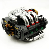 Motorised Flat 6 Engine 2374pcs