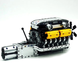 Motorised Italian Bull V12 Engine 1259pcs