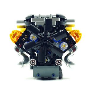Motorised Italian Bull V12 Engine 1259pcs