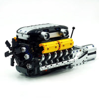 Motorised Italian Bull V12 Engine 1259pcs