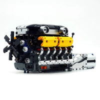 Motorised Italian Bull V12 Engine 1259pcs