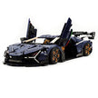 GULY-10624 1:8 Sports Car Series-Lamborghini Building Block Set 4126pcs Adult Collector Collectible Model Kit
