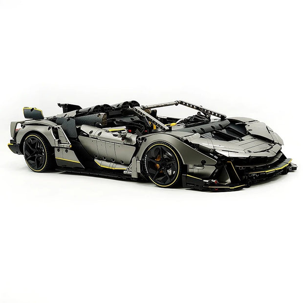 GULY-10638 1:8 Sports Car Lamborghini One-Offs Building Block Set 3392pcs Adult Collector Collectible Model Kit