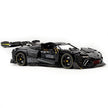 GULY-10627 1:8 Sports Car Ferrari 296 Chrome Version Building Block Set 3729pcs Adult Collector Collectible Model Kit