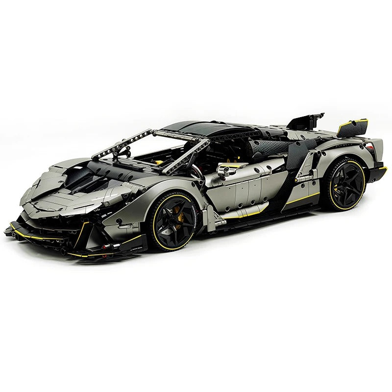 GULY-10638 1:8 Sports Car Lamborghini One-Offs Building Block Set 3392pcs Adult Collector Collectible Model Kit