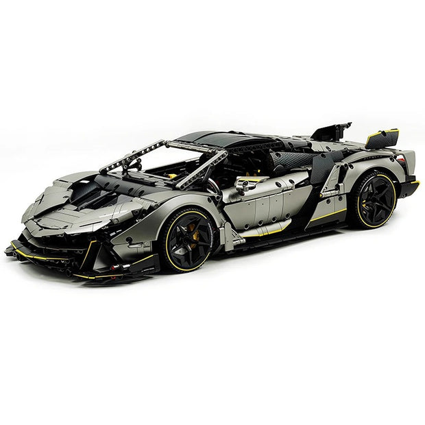 GULY-10638 1:8 Sports Car Lamborghini One-Offs Building Block Set 3392pcs Adult Collector Collectible Model Kit