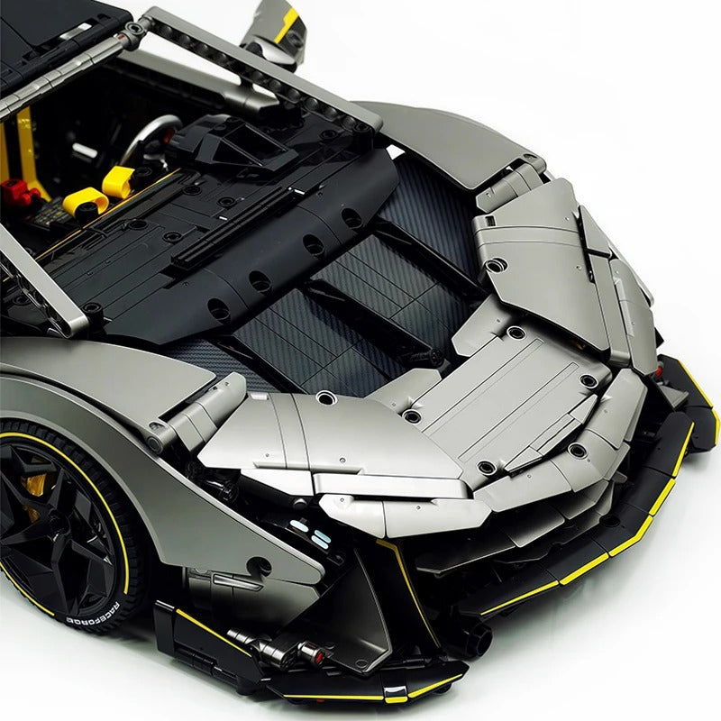 GULY-10638 1:8 Sports Car Lamborghini One-Offs Building Block Set 3392pcs Adult Collector Collectible Model Kit