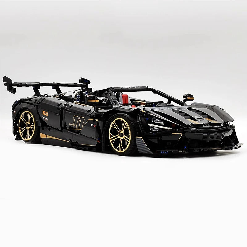 GULY-10625 1:8 Sports Car McLaren 720S Building Block Set 3658pcs Adult Collector Collectible Model Kit