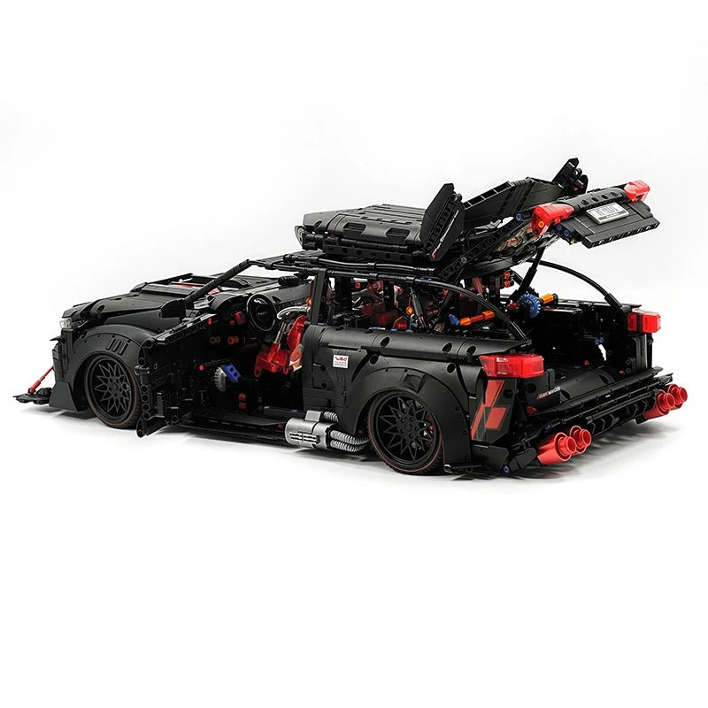 GULY-10645 1:8 Sports Car RS6 Building Block Set 4189pcs Adult Collector Collectible Model Kit
