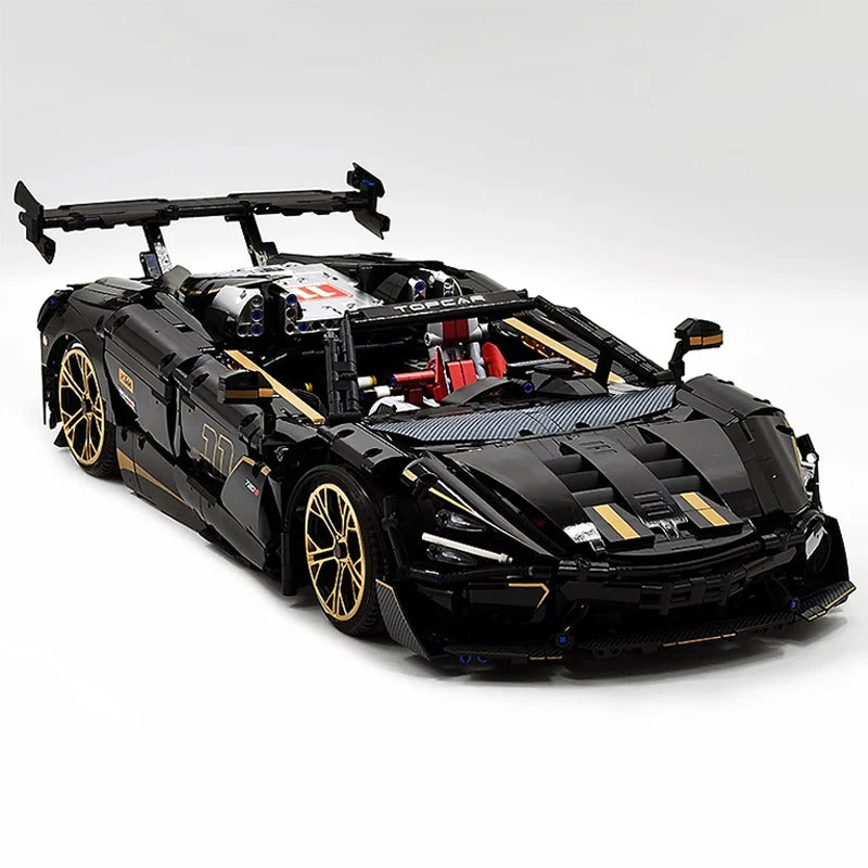 GULY-10625 1:8 Sports Car McLaren 720S Building Block Set 3658pcs Adult Collector Collectible Model Kit