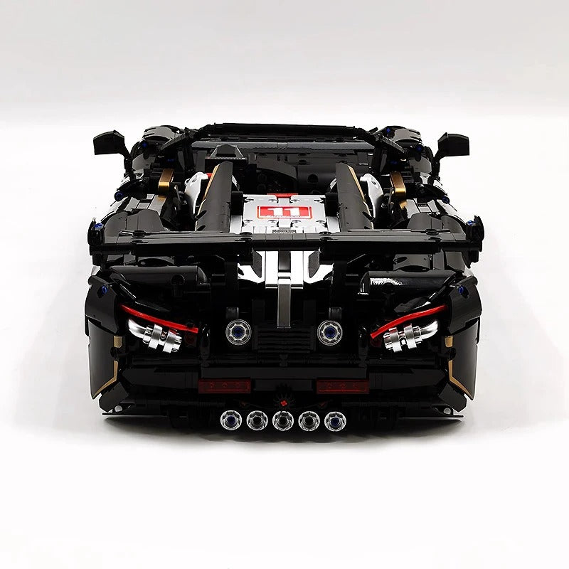 GULY-10625 1:8 Sports Car McLaren 720S Building Block Set 3658pcs Adult Collector Collectible Model Kit