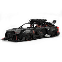 High-Performance Hypercar RS6 Model Building Blocks 4189pcs