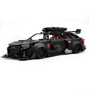 High-Performance Hypercar RS6 Model Building Blocks 4189pcs