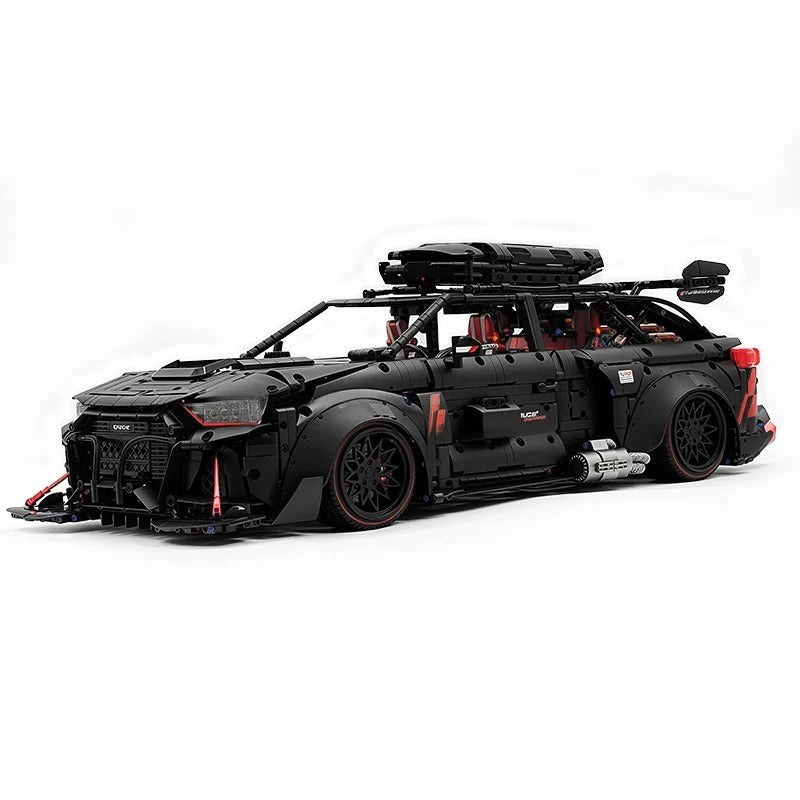 GULY-10645 1:8 Sports Car RS6 Building Block Set 4189pcs Adult Collector Collectible Model Kit
