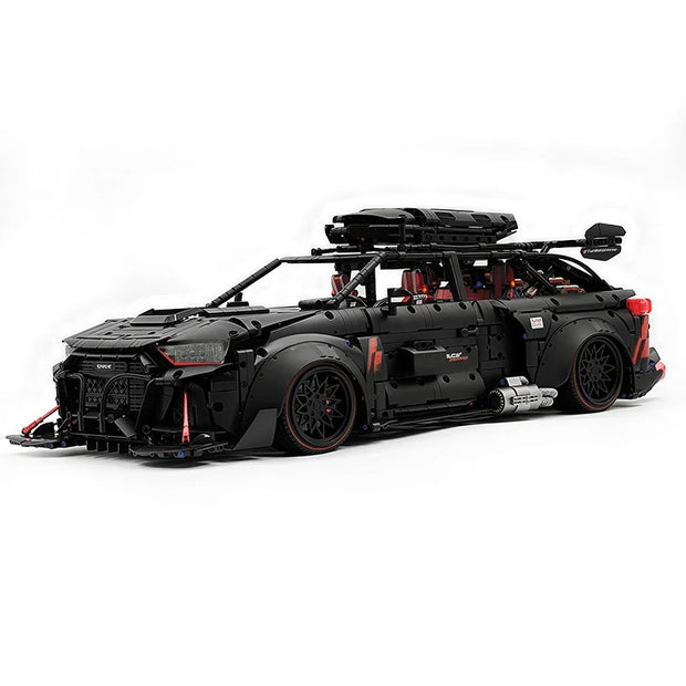 GULY-10645 1:8 Sports Car RS6 Building Block Set 4189pcs Adult Collector Collectible Model Kit