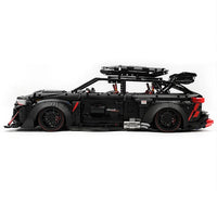 High-Performance Hypercar RS6 Model Building Blocks 4189pcs