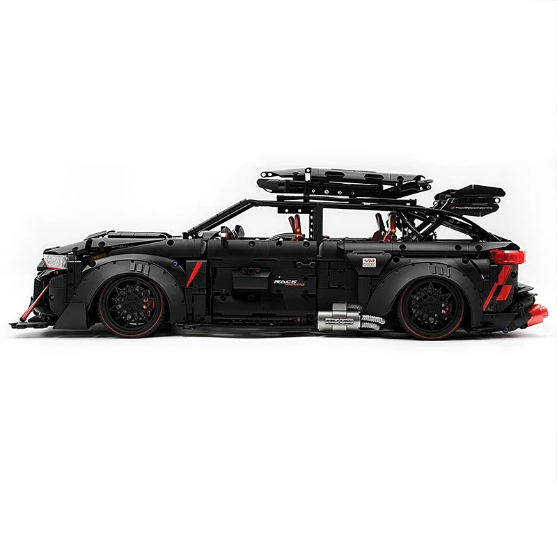 GULY-10645 1:8 Sports Car RS6 Building Block Set 4189pcs Adult Collector Collectible Model Kit
