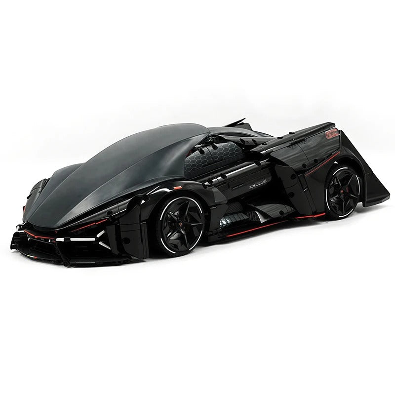 GULY-10644 1:8 Sports Car Lamborghini Concept Vehicle Building Block Set 2884pcs Adult Collector Collectible Model Kit