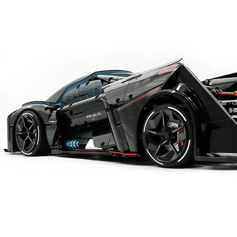 GULY-10644 1:8 Sports Car Lamborghini Concept Vehicle Building Block Set 2884pcs Adult Collector Collectible Model Kit