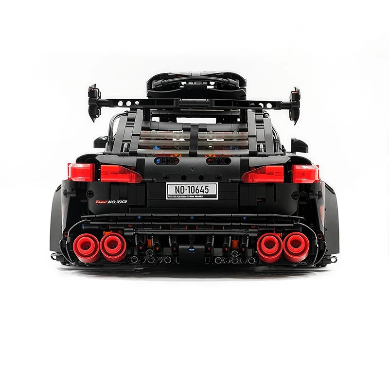 High-Performance Hypercar RS6 Model Building Blocks 4189pcs