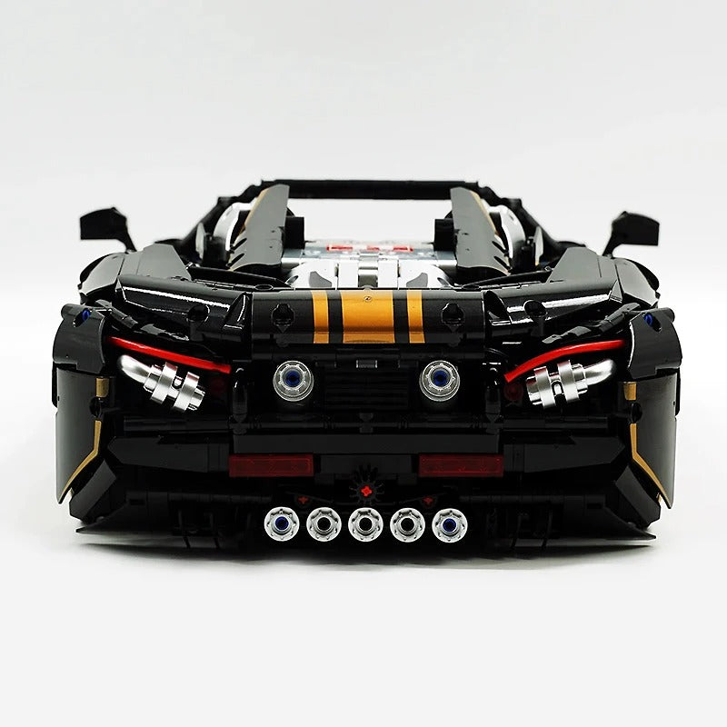 GULY-10625 1:8 Sports Car McLaren 720S Building Block Set 3658pcs Adult Collector Collectible Model Kit