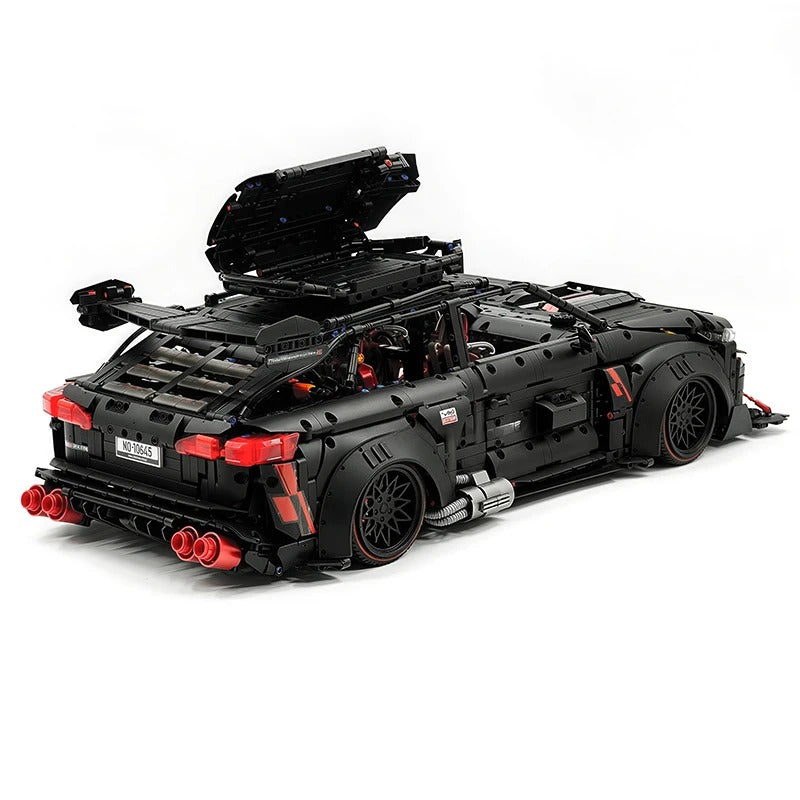 High-Performance Hypercar RS6 Model Building Blocks 4189pcs