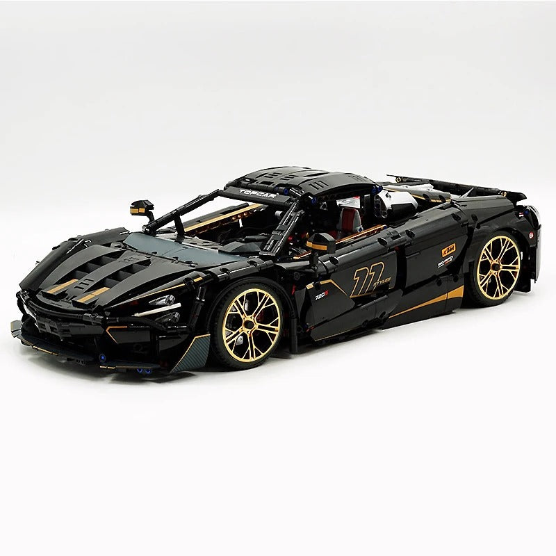 GULY-10625 1:8 Sports Car McLaren 720S Building Block Set 3658pcs Adult Collector Collectible Model Kit