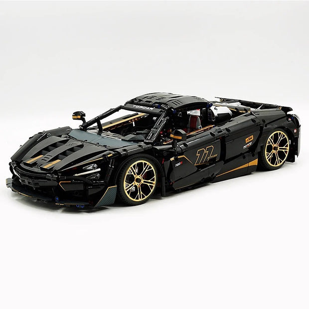 GULY-10625 1:8 Sports Car McLaren 720S Building Block Set 3658pcs Adult Collector Collectible Model Kit