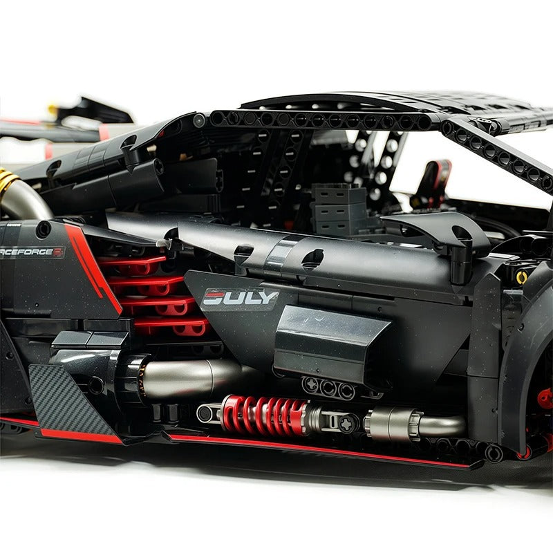 Track-Ready Luxury Beast Model 3809pcs