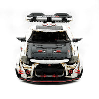 Unique Super Sports Car GT-R Model Building Blocks 3938pcs