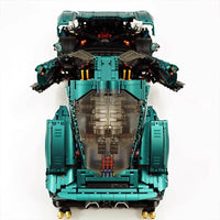 Zuma Green Supercar Model Building Blocks 4208pcs