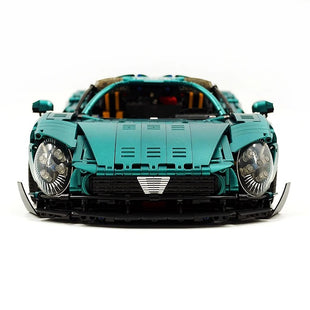 Zuma Green Supercar Model Building Blocks 4208pcs